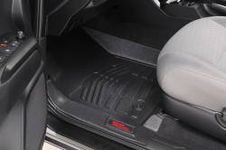 Rough Country Suspension Systems - Rough Country Front/Rear Floor Liners Black for 16-23 Tacoma Double SM71216 - Image 2