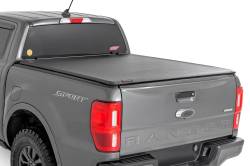 Rough Country Suspension Systems - Rough Country Soft Roll-up Vinyl Tonneau Cover 19-24 Ford Ranger 5' 42219500 - Image 1