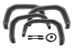 Rough Country Suspension Systems - Rough Country O-T12421 Sport Black Fender Flares for 24-25 Toyota Tacoma - Image 2