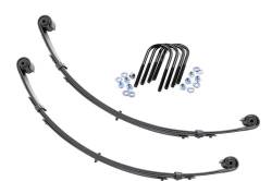 Rough Country Suspension Systems - Rough Country Front Leaf Spring Kit for 4" Lift for Jeep Wrangler YJ 8063Kit - Image 1