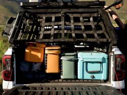 Front Runner - Front Runner Outfitters PBAC004 Pro Bed Cargo Rack Tailgate Net Black - Image 7