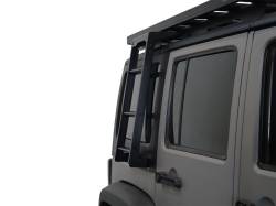 Front Runner - Front Runner Outfitters Slimline II Roof Rack Ladder for Jeep JK Black LAJW003 - Image 4