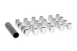 Rough Country Suspension Systems - Rough Country Lug Nut Set 1/2x20 24 Qty Chrome Open End - Image 1