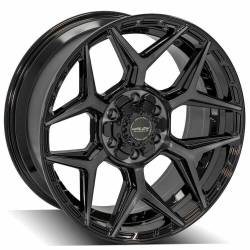 4PLAY - 4PLAY Wheels 4P06 20x9 6x5.5/135 0mm Gloss Black/Brushed 4P06-20090-6D55-0BBT - Image 3