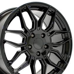 OE Wheels LLC - OE Wheels CV03C 18x8.5 5x4.75 56mm Gloss Black CV03C-18085-5475-52B - Image 1