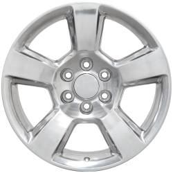 OE Wheels LLC - OE Wheels CV76 20x9 6x5.5 27mm Polished CV76-20090-6550-27P - Image 2