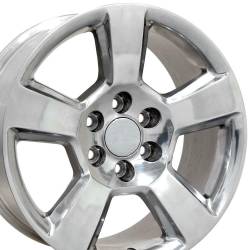 OE Wheels LLC - OE Wheels CV76 20x9 6x5.5 27mm Polished CV76-20090-6550-27P - Image 3