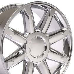 OE Wheels LLC - OE Wheels CV85 20x8.5 6x5.5 31mm Chrome CV85-20085-6550-31C - Image 3