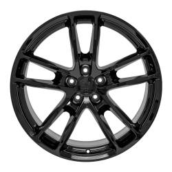 OE Wheels LLC - OE Wheels DG23 20x9 5x115 18mm Gloss Black DG23-20090-5115-18B - Image 2