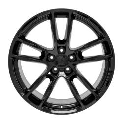 OE Wheels LLC - OE Wheels DG23 20x10 5x115 18mm Gloss Black DG23-20100-5115-18B - Image 2