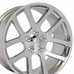 OE Wheels LLC - OE Wheels DG51 22x10 5x5.5 25.4mm Chrome DG51-22100-5550-25C - Image 3