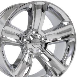 OE Wheels LLC - OE Wheels DG65 20x9 5x5.5 19mm Chrome DG65-20090-5550-19C - Image 1