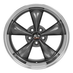 OE Wheels LLC - OE Wheels FR01 18x10 5x4.5 22mm Anthracite/Machined FR01-18100-5450-22AM - Image 2