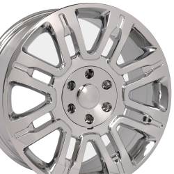 OE Wheels LLC - OE Wheels FR98 20x8.5 6x135 44mm Chrome FR98-20085-6135-44C - Image 1