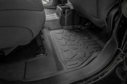 Rough Country Suspension Systems - Rough Country Front/Rear Floor Liners Black for 18-24 Wrangler JL 4DR FF-60112 - Image 4