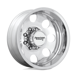 American Racing - American Racing AR204 BAJA DUALLY 16x6 8x6.5 -134mm Polished AR204660801134N - Image 1