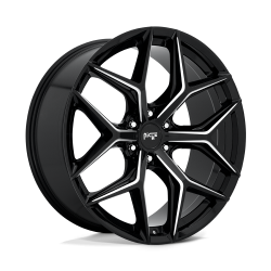 Niche 1PC - Niche Wheels M232 VICE SUV 24x10 6x135 30mm Gloss Black/Milled M232240089+30 - Image 1