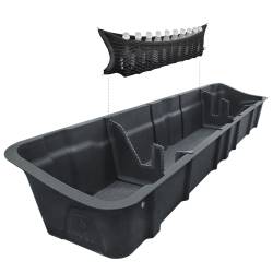 TYGER Auto - Tyger TG-CB5F2228 Underseat Storage Box 15-22 Ford F150 17-22 F250/F350 Crew Cab - Image 1