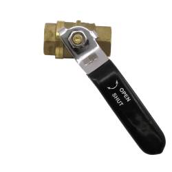 Nitrous Express - Nitrous Express 15850 1/4 NPT NITROUS CONTROL VALVE BRASS w/SS BALL - Image 1