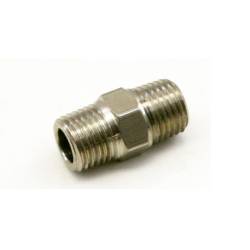 Nitrous Express - Nitrous Express 16124 1/4 NPT x 1/4 NPT MALE UNION CONNECTOR FITTING - Image 1