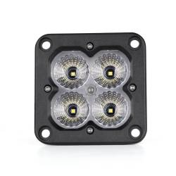 ARC Lighting - ARC Lighting Concept Series 3" LED Square Pod Light PAIR Clear-Fog Beam 41142 - Image 2