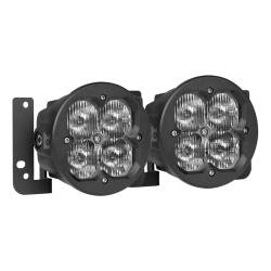 ARC Lighting - ARC Lighting Concept Series 3" LED Round Pod Light PAIR Clear-Spot Beam 41511 - Image 1