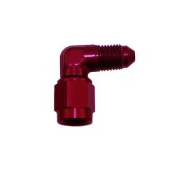 Nitrous Express - Nitrous Express 16195-90 3AN Male x 90' -3 FEMALE Swivel RED - Image 1