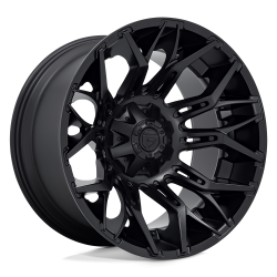 Fuel 1PC - Fuel Off Road D772 TWITCH 22x12 5x4.5/5.0 -44mm Blackout D77222202647 - Image 1