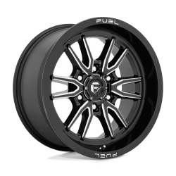 Fuel 1PC - Fuel Off Road D76118909450 D761 CLASH 18x9 6x120 1mm Gloss Black/Milled - Image 1