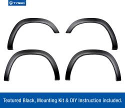 TYGER Auto - Tyger TG-FF6D4328 4PC Black Textured Fender Flares for 19-21 Dodge Ram 1500 - Image 2