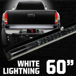 Recon - Recon 26416 60" White Lightning LED Tailgate Light Bar Red/White - Image 4