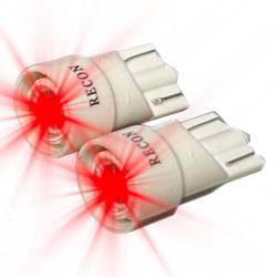Recon - Recon 264200RD 194/168 LED Tail Light Bulb Red Pair - Image 2