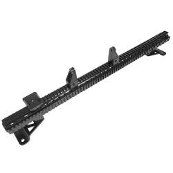 DV8 Offroad - DV8 D-JP-190051-HD Picatinny Mounted Hood Rail System for 07-18 Jeep Wrangler JK - Image 2