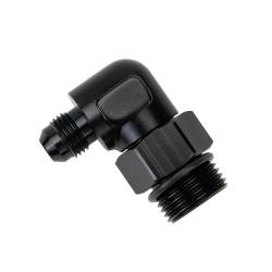 Derale - Derale 59506 Aluminum Swivel Fitting 90-DEG 7/8-14 UNF x -6AN Male - Image 1