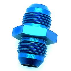 SpeedFx - SpeedFX 560615 Coupler Fitting -6AN Flare Union Anodized Alum Blue EACH - Image 1
