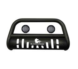 Black Horse Off Road - Black Horse Off Road CBT-B482SP-PLFB Bull Bar-T Kit - Image 1