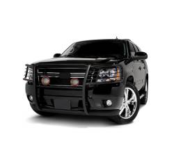 Black Horse Off Road - Black Horse 17A037400MA-PLFR Black Grille Guard for Avalanche/Suburban/Tahoe - Image 2