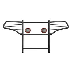 Black Horse Off Road - Black Horse 17FJ31MA-PLFR Black Grille Guard w/LED for 20-24 Ford Explorer - Image 1