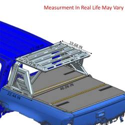 Black Horse Off Road - Black Horse AR2-01BA1-PLFB Armour-II Roll Bar 5.3" Silverado/Sierra/Tundra - Image 2