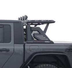 Black Horse Off Road - Black Horse AR2-03BA3-PLFB ArmourII Roll Bar Kit 5.3" LED's for 05-24 Tacoma - Image 1