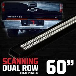 Recon - Recon 26426XHP Dual Row 60" Scanning LED Tailgate Light Bar Red/White - Image 3