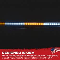 Recon - Recon 26415MD MayDay Strobing 49" LED Tailgate Light Bar White/Amber - Image 2