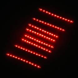 Recon - Recon 264706RGB 6" Flexible High Power LED Light Strips-8pc. RGB - Image 2