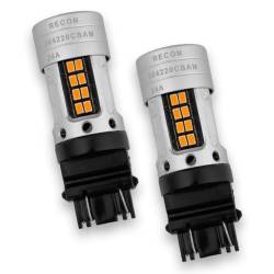 Recon - Recon 264220CBAM 3157 LED Turn Signal Light Bulb Amber Pair - Image 2