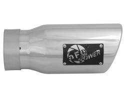 aFe Power - aFe Power 3" IN/4" OUT Bolt-On Polished Stainless Exhaust Tip 49T30401-P09 - Image 2