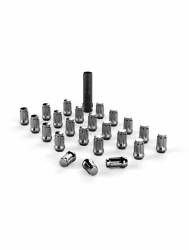 TeraFlex - TeraFlex 1050816 1/2"-20 23Pc Spline Drive Lug Nut Kit Chrome for Jeep - Image 1