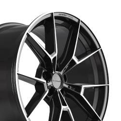 Defiant - Defiant Wheels DF09 20x9 5x112 40mm Black/Machined DF09-20090-5112-40MBT - Image 1