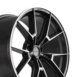 Defiant - Defiant Wheels DF09 20x9 5x112 40mm Black/Machined DF09-20090-5112-40MBT - Image 3
