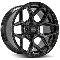 4PLAY - 4PLAY Wheels 4P06 20x10 6x5.5/135 -18mm Black/Brushed 4P06-20100-6D55-18BBT - Image 1