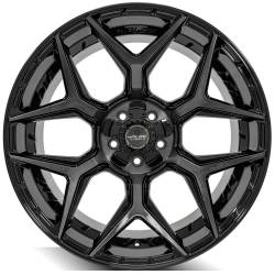 4PLAY - 4PLAY Wheels 4P06 22x12 5x5.0/5.5 -44mm Black/Brushed 4P06-22120-5D55-44BBT - Image 2
